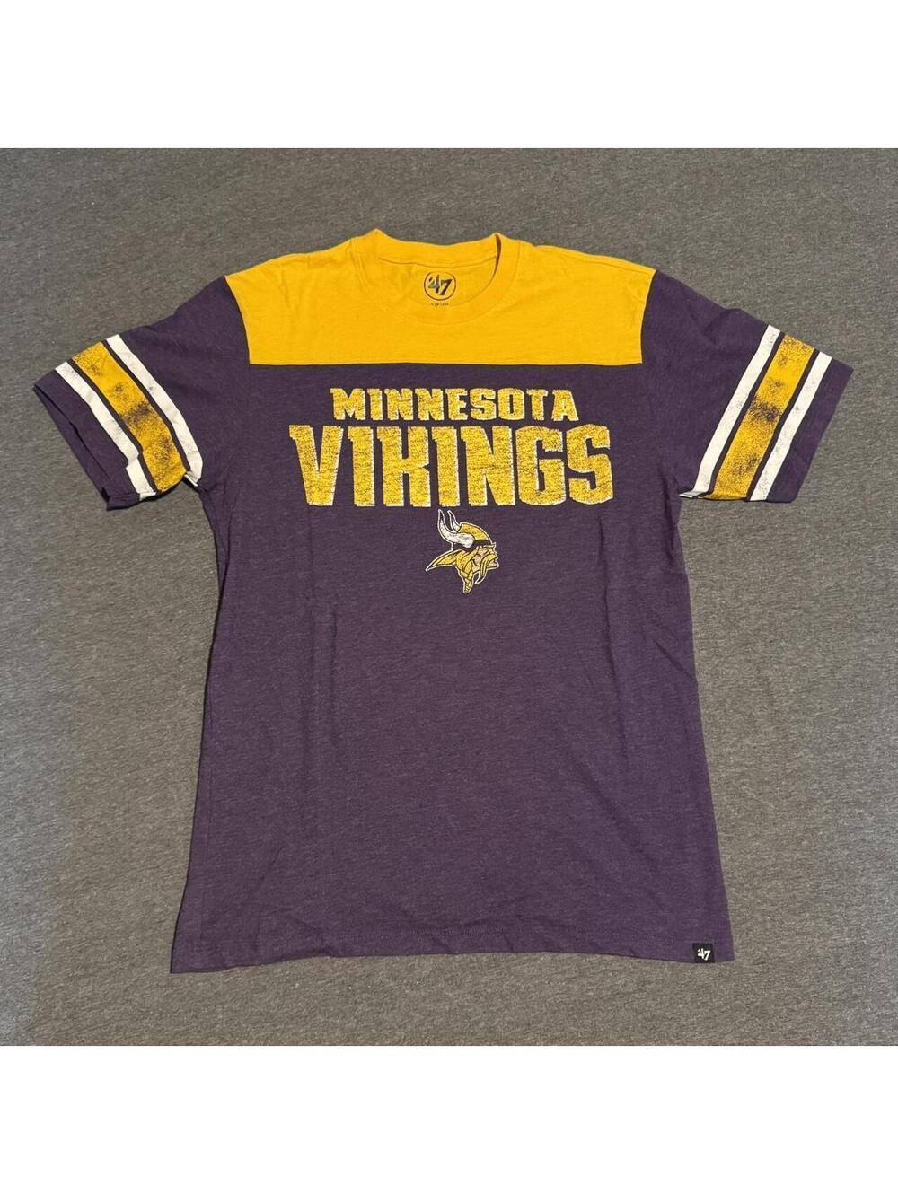 Purple and yellow Minnesota Vikings tee #NFL #Vikings